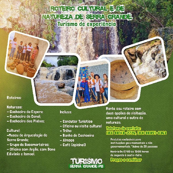 Roteiro Cultural e de Natureza de Serra Grande