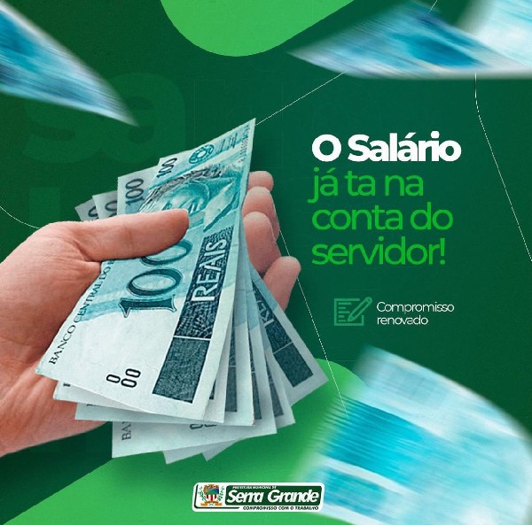 Serra Grande reconhece dedicação dos servidores com pagamento em dia