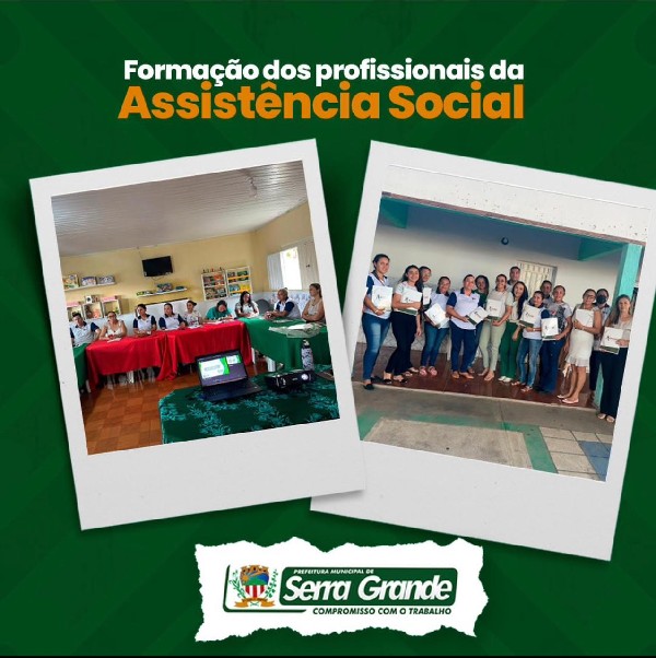 Serra Grande realiza formação dos profissionais da Assistência Social